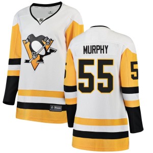 Larry Murphy Women's Fanatics Branded Pittsburgh Penguins Breakaway White Away Jersey