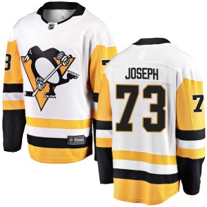 P.O Joseph Men's Fanatics Branded Pittsburgh Penguins Breakaway White Away Jersey