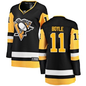 Brian Boyle Women's Fanatics Branded Pittsburgh Penguins Breakaway Black Home Jersey