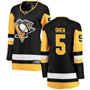 Ryan Shea Women's Fanatics Branded Pittsburgh Penguins Breakaway Black Home Jersey