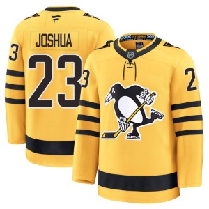 Jagger Joshua Youth Fanatics Pittsburgh Penguins Premium Gold Alternate 2025 Jersey