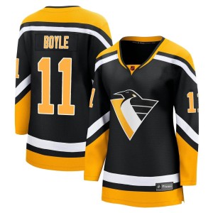 Brian Boyle Women's Fanatics Branded Pittsburgh Penguins Breakaway Black Special Edition 2.0 Jersey