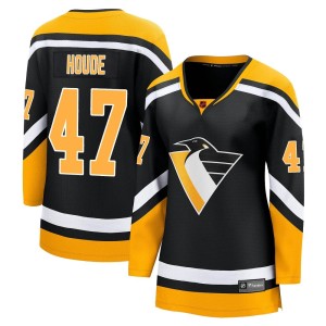 Samuel Houde Women's Fanatics Branded Pittsburgh Penguins Breakaway Black Special Edition 2.0 Jersey