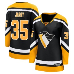 Tristan Jarry Women's Fanatics Branded Pittsburgh Penguins Breakaway Black Special Edition 2.0 Jersey