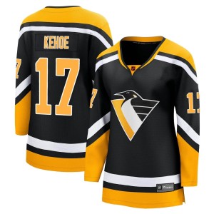 Rick Kehoe Women's Fanatics Branded Pittsburgh Penguins Breakaway Black Special Edition 2.0 Jersey