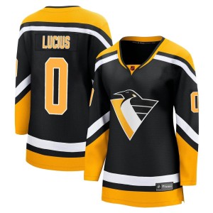 Cruz Lucius Women's Fanatics Branded Pittsburgh Penguins Breakaway Black Special Edition 2.0 Jersey