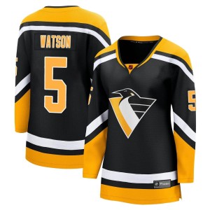 Bryan Watson Women's Fanatics Branded Pittsburgh Penguins Breakaway Black Special Edition 2.0 Jersey