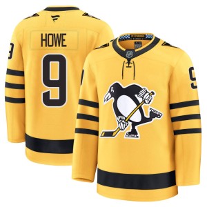 Tanner Howe Men's Fanatics Pittsburgh Penguins Premium Gold Alternate 2025 Jersey