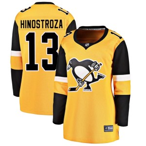 Vinnie Hinostroza Women's Fanatics Branded Pittsburgh Penguins Breakaway Gold Alternate Jersey